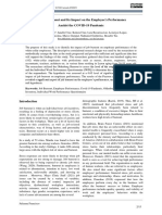 The Job Burnout and Its Impact On The Employee's Performance Amidst The COVID-19 Pandemic