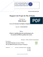 Rapport Du Projet de Fin D'etude: Elhila Hanane