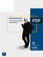 Apresentação Do Curso de Formação Psicanalítica EaD