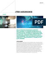 HPE Automated Assurance Data Sheet-A50006028enw