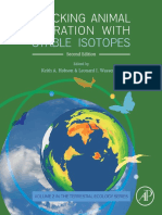 Tracking Animal Migration With Stable Isotopes