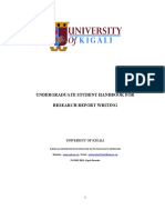 INTEGRATED UNDERGRADUATE RESEARCH HANDBOOK VERSION 2021 by Schools