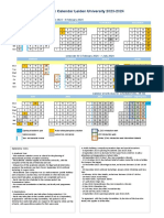 Academic Calendar Leiden University 2023 2024