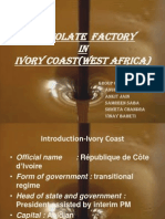 Chocolate Factory in Ivory Coast (West Africa)