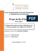 L'Impact de Gestion Du Risque Client Sur La Tresorerie