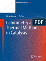 Calorimetry and Thermal Methods in Catalysis (2013)