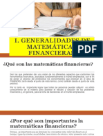 Matematicas Financieras