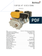 Motor Bfge 4T 6.5Cv Emb