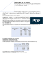 Capital Budgeting