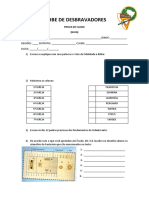 Prova de Classe (Guia)