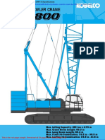 Kobelco Hydraulic Crawler Crane Cke1800 1f Specifications