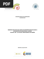 Memoria Explicativa Del Mapa Geomorfológico Aplicado A Movimientos en Masa Esc 1:100.000. Plancha 409 - Las Crucez, Departamento de Nariño.