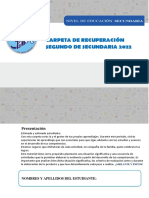 Carpeta 2° de Secundaria