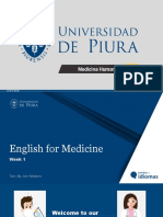 English For Medicine - Session 1