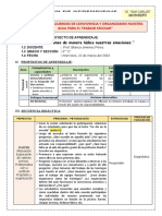 3 "Elaboramos Acuerdos de Convivencia y Organizamos Nuestra Aula para El Trabajo Escolar"