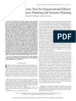 Toward A Diagnostic Tool For Organizational Ethical Culture With Futures Thinking and Scenario Planning