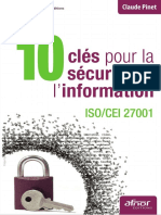 10 Clés Pour La Sécurité de L'information ISOCEI 27001