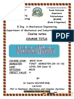 Chapter 1 - Mece5104 - Mechanical Vibration