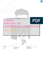 A History of Australian Literature