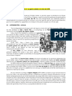 Tema 6 - Guerra Colonial y La Crisis de 1898