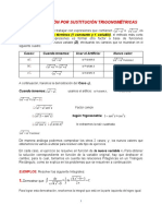 1.8 Integ. Por Sustitución Trigonométrica.