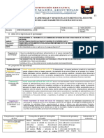 1º Sesion de Aprendizaje #20 Del 19 Al 23 de Setiembre