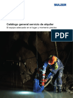 Catalogo Servicio Alquiler Dewatering Pumps Espana