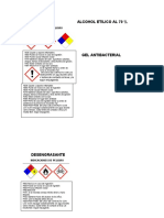 Etiquetas Producto Quimico SGA
