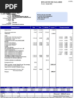 Fiche de Paie Bacri Modifier