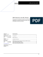 SMP Gateway and SEL Relays