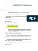 Exercícios de Fixação - Módulo II - Direito Eleitoral Senado