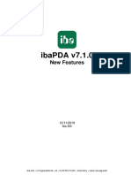 New Features in IbaPDA v7.1.0