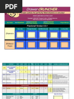 DrawerCRUNCHER - Fractional