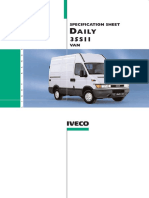 Iveco Daily Van 35s11v Specification Sheet