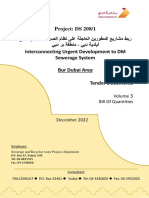 Volume 3 - Bill of Quantities