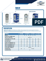 Ficha Tecnica CAPACITORES DE TRABAJO