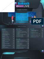 Complex Numbers I by Aakash Jee Notes