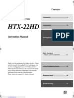 htx22hd Instruction Manual