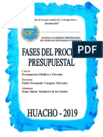 Monografia Fases Del Proceso Presupuestal