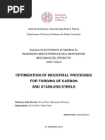 Optimization of Industrial Processes For