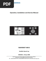 Naviknot 600S-Operation Installation Service Manual