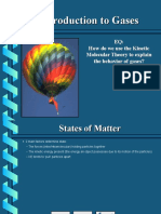 Intro To Gases and Gas Laws