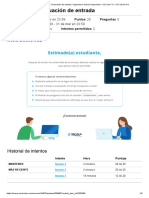 Semana 2 - Evaluación de Entrada - Seguridad y Salud Ocupacional - C21 2do F-A - C21 2do E-A-A