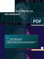 Psychology