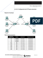 Práctica de Laboratorio 4.4.3: Configuración Del VTP para Solucionar Problemas