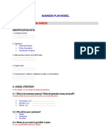 BUSINESS PLAN MODEL - Lab - Management - ETTI 2020