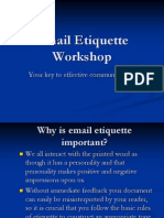 Email Etiquette Workshop: Your Key To Effective Communication