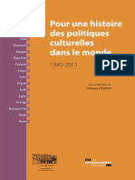 Pour Une Histoire Des Politiques Culturelles Dans Le Monde, Poirrier