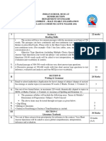 Class 10 - Half Yearly Examination - 2023 - Portions and Blueprint