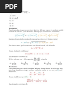 Pauta Mini Ensayo Álgebra